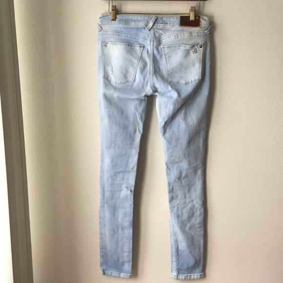 DL1961 Amanda Frenzy Distressed Skinny Jeans - Picture 4 of 12